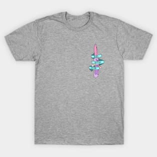 Bad Bitch Club Pastel Knife Pocket Tee T-Shirt